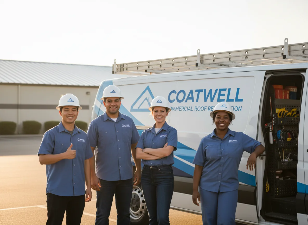 Commercial roof coating company in Cushing, OK